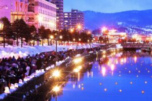 Otaru Snow Light Path-Best Things to Do in Hokkaido
