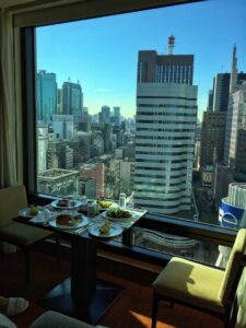 a look at the peninsula tokyo breakfast…