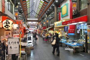 Kuromon Ichiba Market-Top Food Markets in Japan